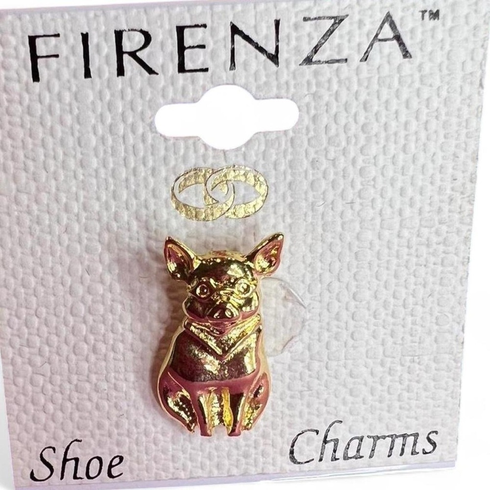 Gold Shoe Charm